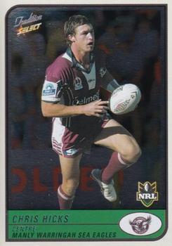 2005 Select Tradition - Foil Parallel #41 Chris Hicks Front